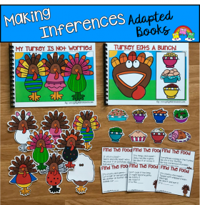 Thanksgiving Making Inferences Adapted Books