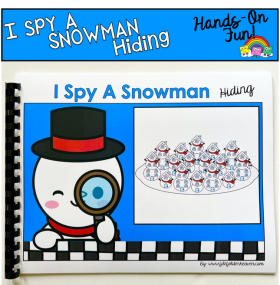 Snowman Visual Discrimination Activity