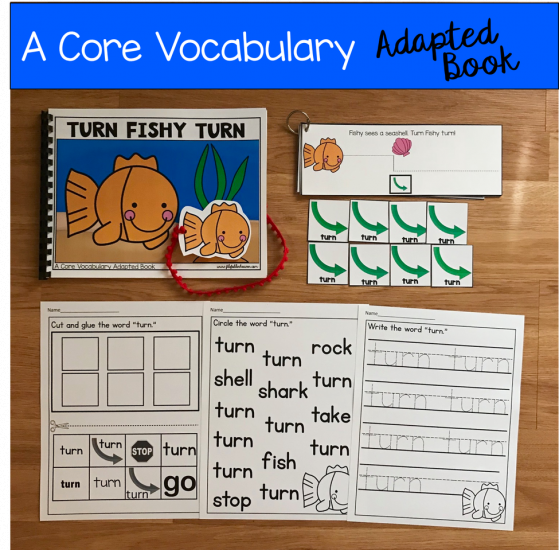 \"Turn Fishy Turn\" (Working With Core Vocabulary)