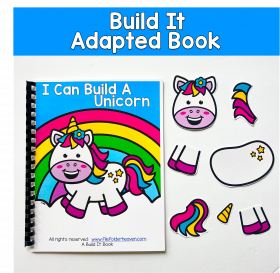 Build It Adapted Book: I Can Build A Unicorn 3