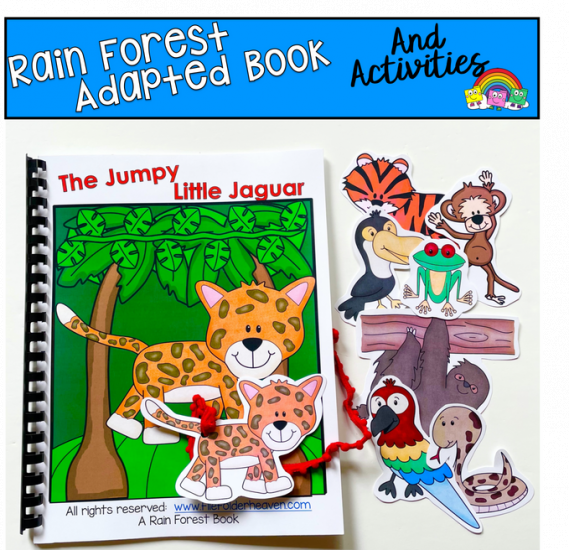 \"The Jumpy Little Jaguar\" Adapted Book And Activities