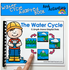 The Water Cycle Adapted Book And Activities