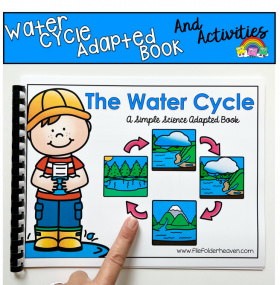 The Water Cycle Adapted Book And Activities