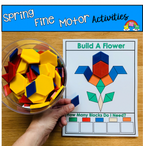 Spring Themed Fine Motor Activities