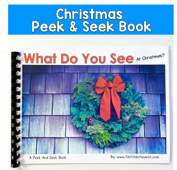 Christmas Peek And Seek Book