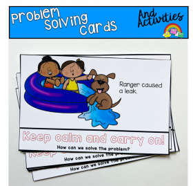 Think And Chat Cards For Solving Problems