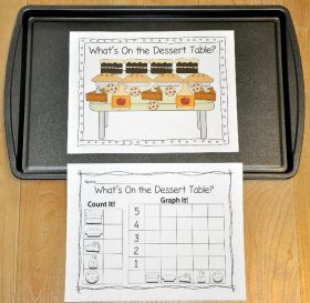 "What's On The Dessert Table?" Intro to Graphing Activity