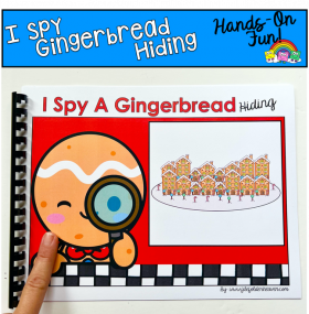 Gingerbread Man Visual Discrimination Activity