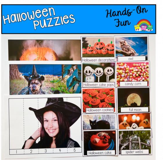 Halloween Puzzles (With Real Photos)