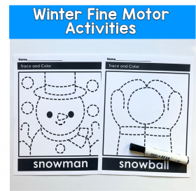 Winter Tracing Activities