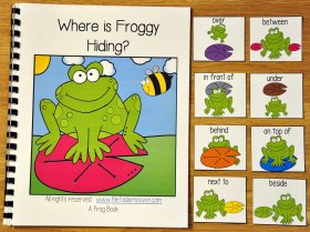 "Where is Froggy Hiding?" Adapted Book