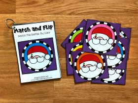 Santa Match and Flip Books