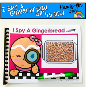Gingerbread Girl Visual Discrimination Activity