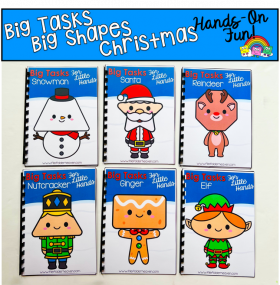 Big Shapes Tasks For Little Hands: Christmas Edition