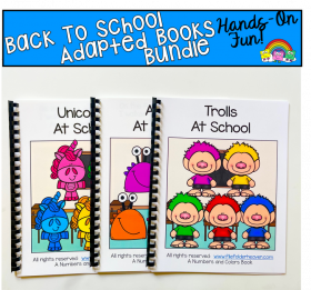 Back To School Adapted Books Mini-Bundle
