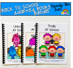 Back To School Adapted Books Mini-Bundle