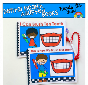 Dental Health Adapted Books