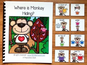 "Where is Monkey Hiding?" Adapted Book