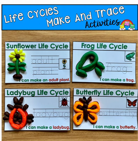 Life Cycles Make and Trace Mats