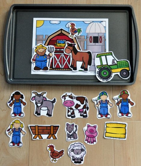 Farm Cookie Sheet Activities Bundle