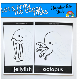 Let's Draw The Ocean Fine Motor Activities