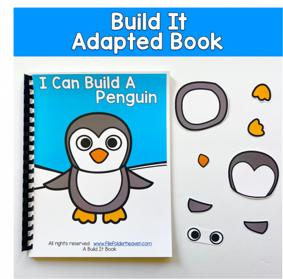 I Can Build A Penguin Adapted Book