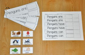 Penguins Are, Penguins Have, Penguins Can Flipstrips Activities