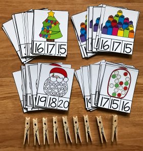 Christmas Task Cards: "Counting Christmas"
