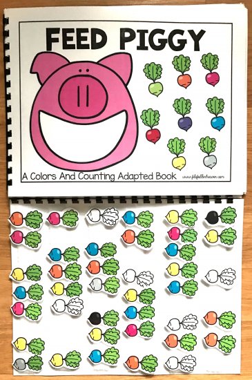 Feed Piggy: A Colors and Counting Adapted Book - Click Image to Close