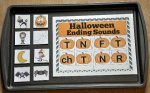 Halloween Beginning Sounds Clothespin Task