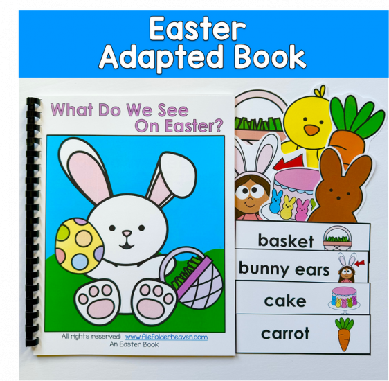 Easter Adapted Book: What Do We See On Easter?