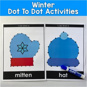 Winter Dot To Dot Activities