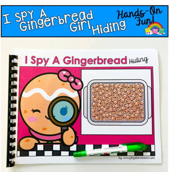 Gingerbread Girl Visual Discrimination Activity