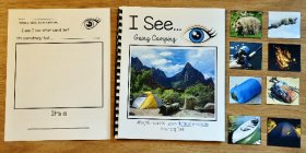 "I See" Going Camping Adapted Book (w/Real Photos)
