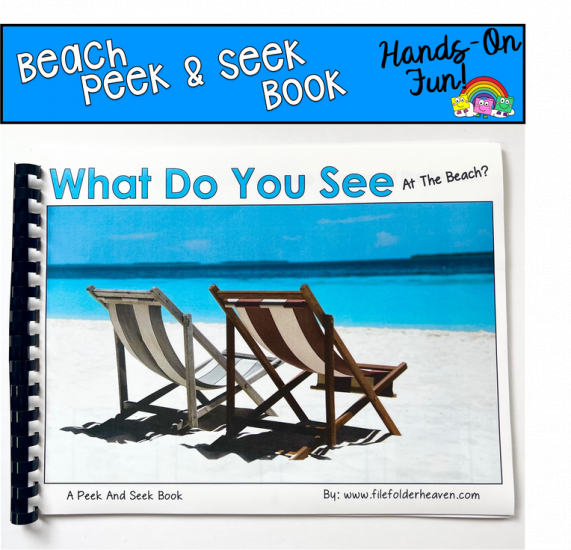 Beach Peek And Seek Book