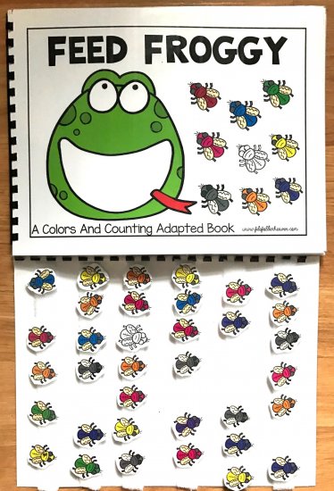 Feed Froggy: A Colors and Counting Adapted Book - Click Image to Close