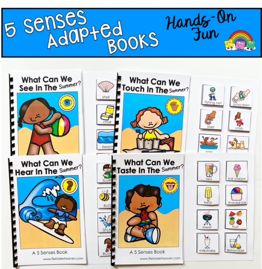 Summer Senses Adapted Books