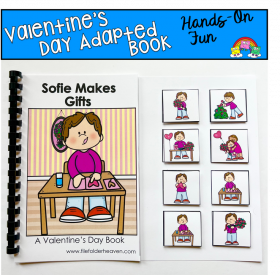 Valentine's Day Adapted Book