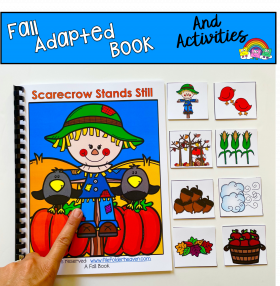 Fall Adapted Book And Activities: "Scarecrow Stands Still"