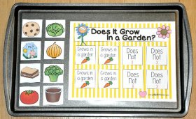 Spring Themed Cookie Sheet Activities