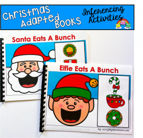Christmas Adapted Books For Inferencing