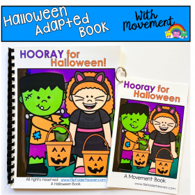 Halloween Adapted Book: Hooray For Halloween!