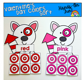 Valentine's Day Color Sort