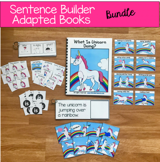 Sentence Builder Books Growing Bundle - Click Image to Close