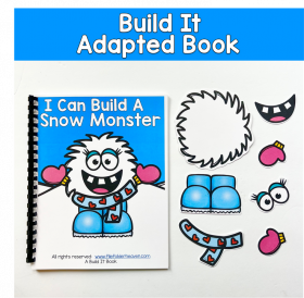 Build It Book: I Can Build A Snow Monster