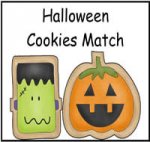 Christmas Cookies Match File Folder Game