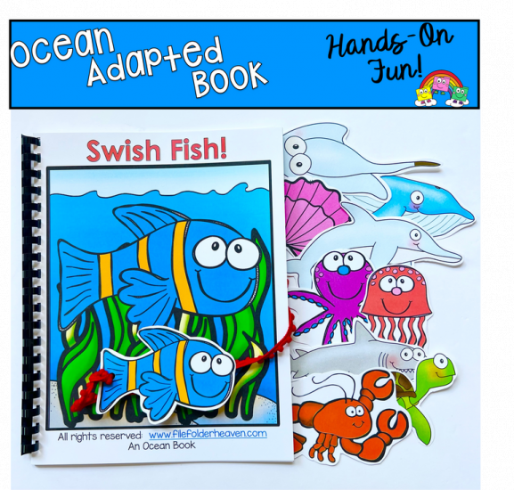 Ocean Adapted Book And Activities