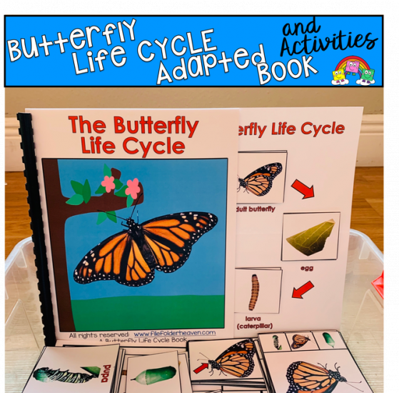 Big Box of Butterfly Life Cycle Tasks