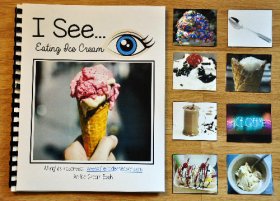 I See "Eating Ice Cream" Adapted Book (w/Real Photos)