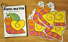 Bugs and Critters Match and Flip Books